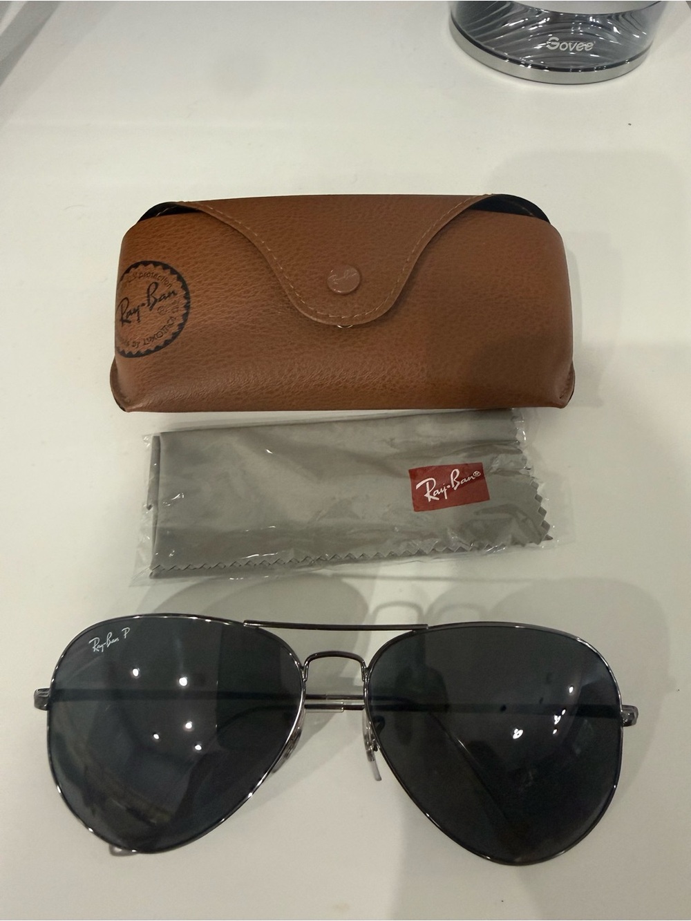 Ray-Ban Aviator Metal II Polarized Sunglasses RB3689 New